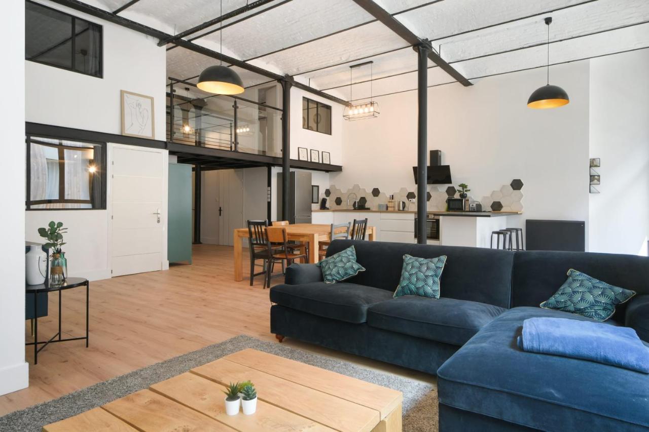 Loft De L'Usine - Welkeys Apartment Tourcoing Bagian luar foto