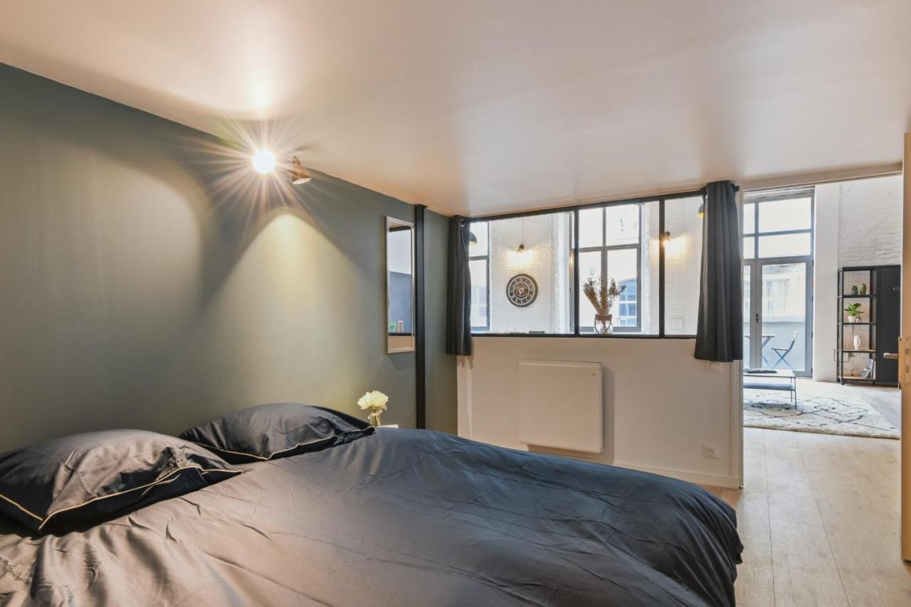 Loft De L'Usine - Welkeys Apartment Tourcoing Bagian luar foto